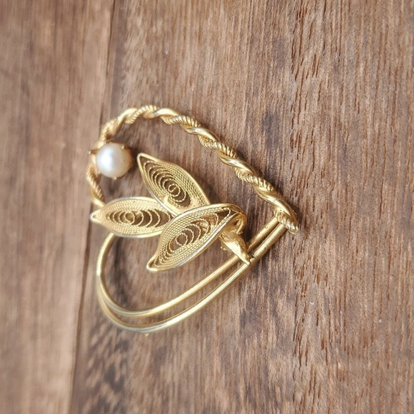 Lace heart pendant - Picture 2 of 2